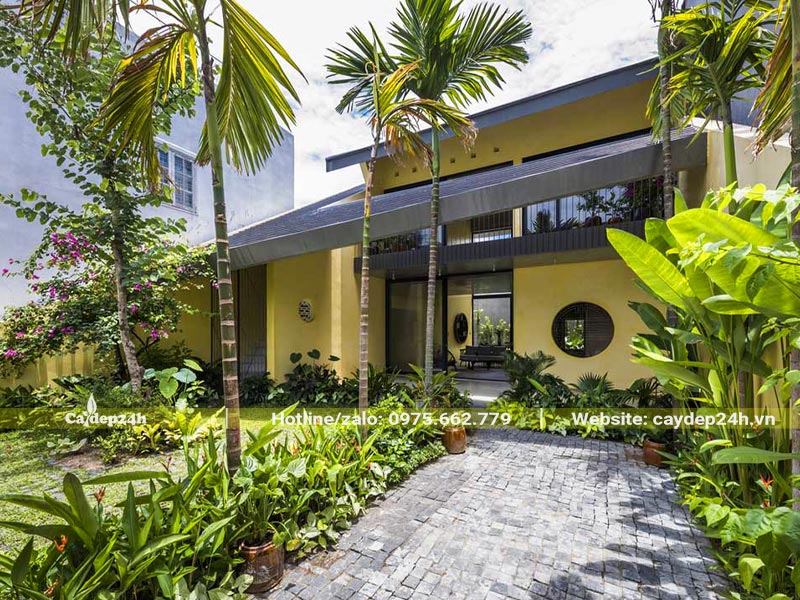 Dịch vụ thiết kế và thi công sân vườn nhà quê