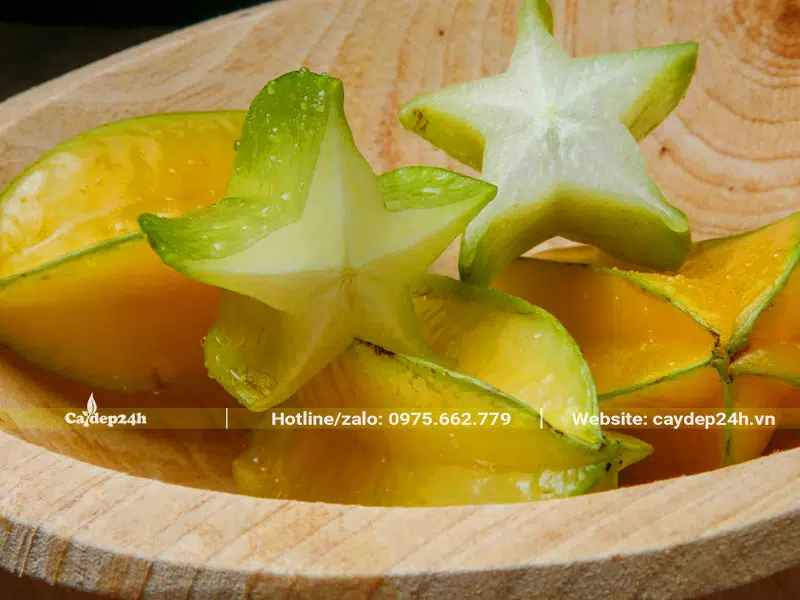 Quả khế Ngọt dùng làm món tráng miệng